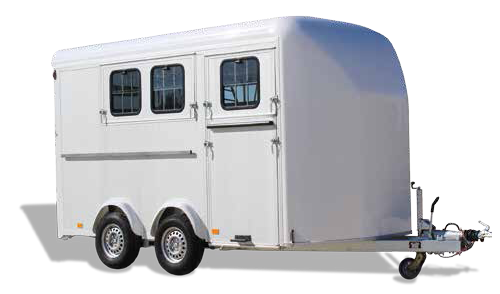 Trailer cavalli da 3 posti